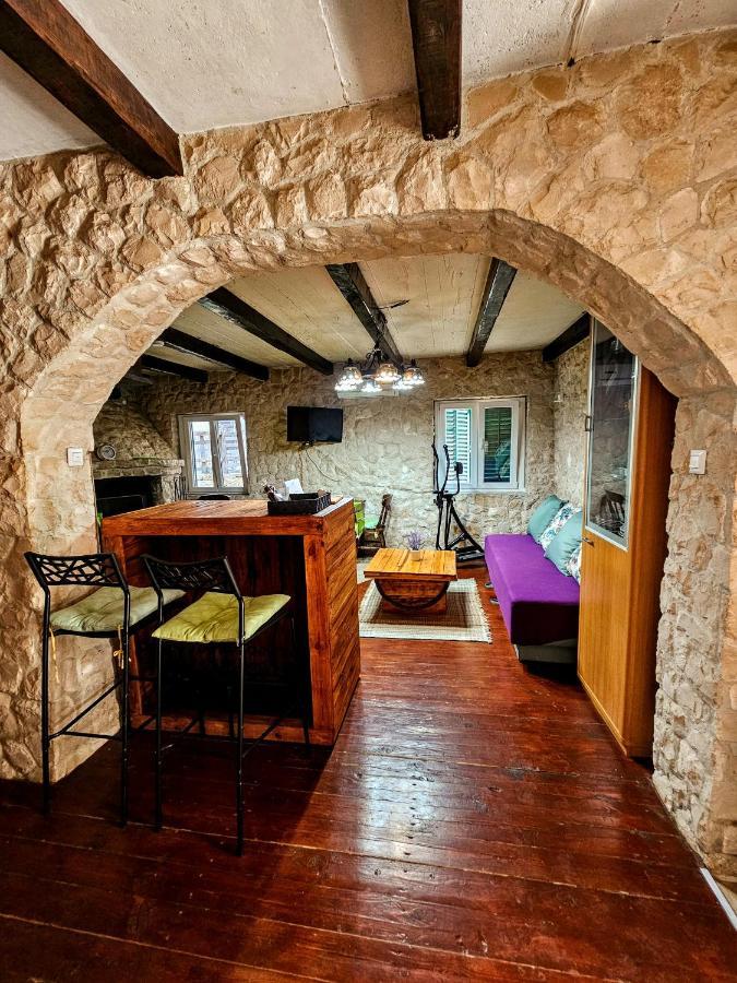 Dalmatia Rustica Comfortable One Bedroom+Fireplace Zadar Zewnętrze zdjęcie