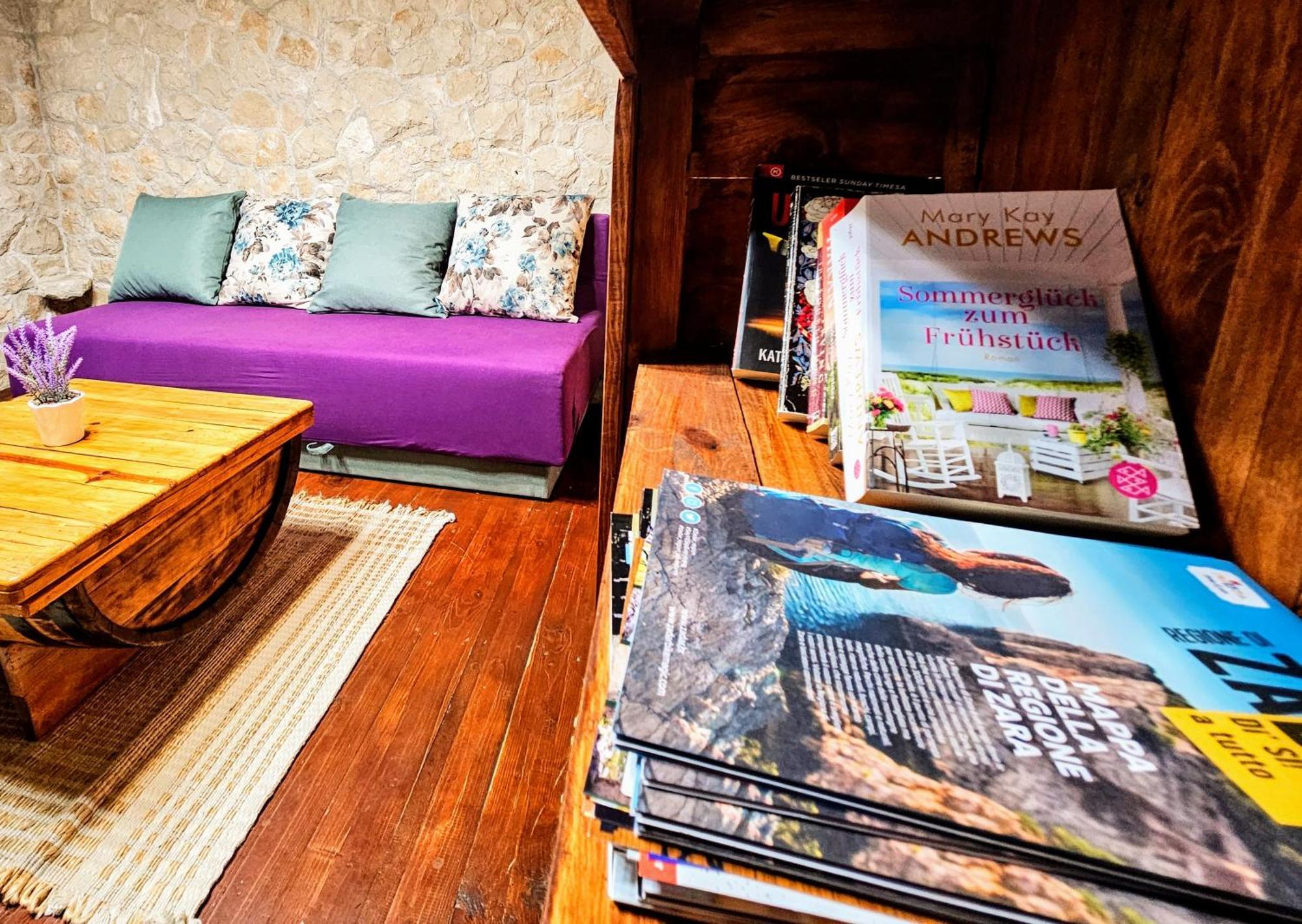 Dalmatia Rustica Comfortable One Bedroom+Fireplace Zadar Pokój zdjęcie